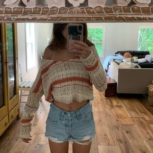Crochet sweater